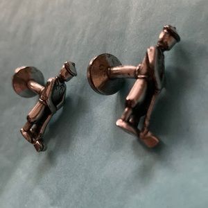 Vintage Golfer Cufflinks